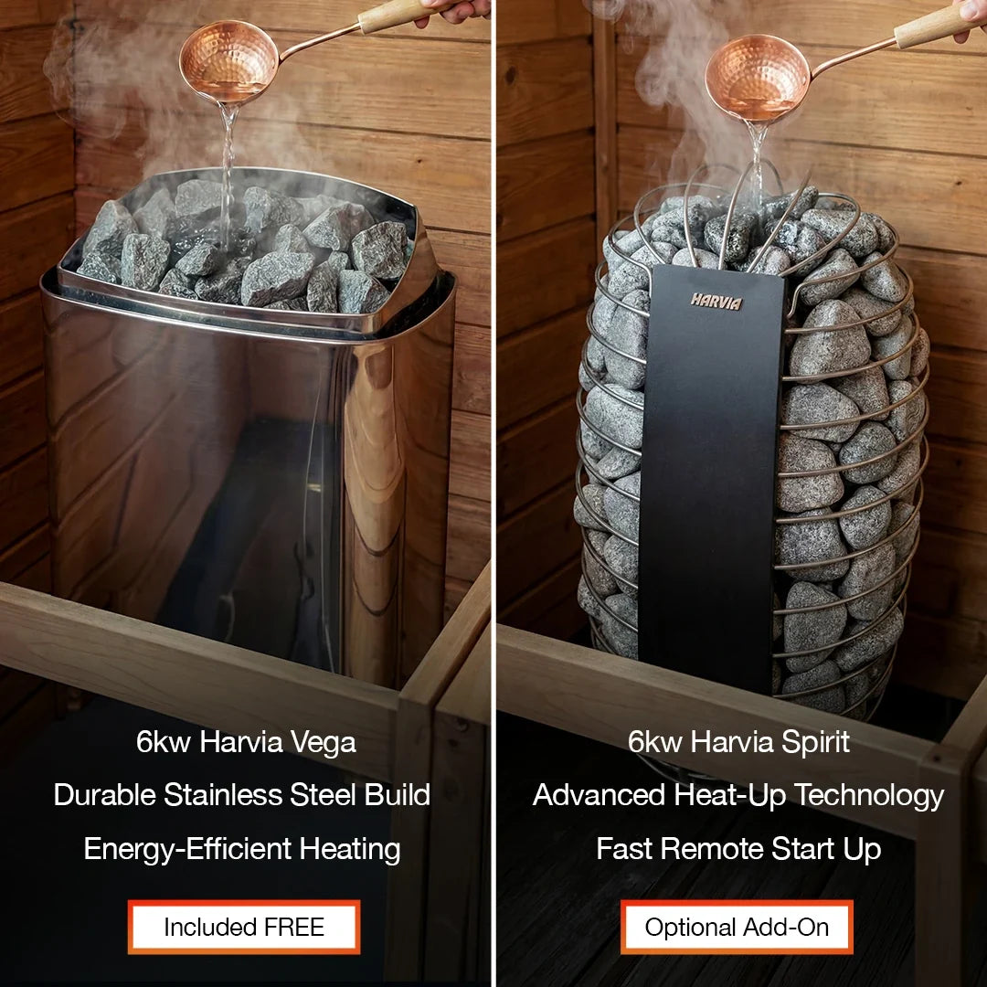 Polar Recovery Sauna Cube 3-5 Person Outdoor Sauna
