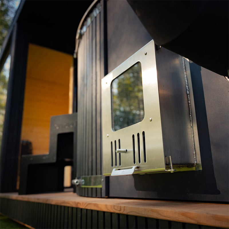 Tauras Classic 7-Person Sauna with Hot Tub